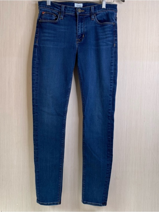 Hudson Jeans Denim - Hudson Women's NICO Midrise Super Skinny Jeans Dark Wash Size 28